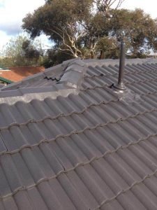 Charcoal roof restoration